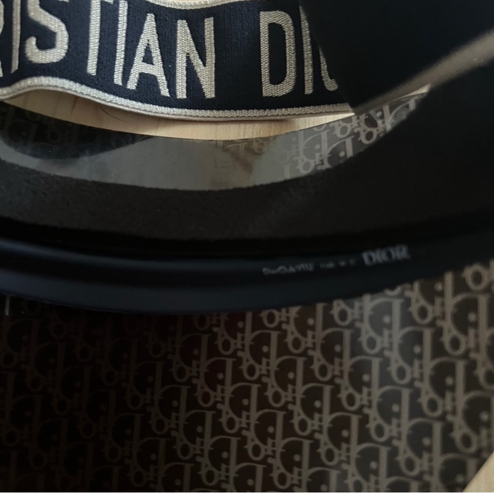Dior Monogram Visor With Adjustable Strap - image 2